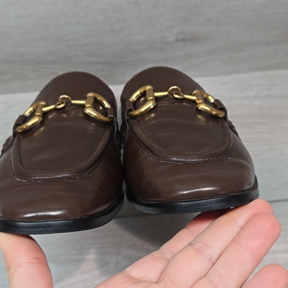Jeffrey Campbell By Free People Women Brown Loafers with Gold Accent 8.5 main image 9